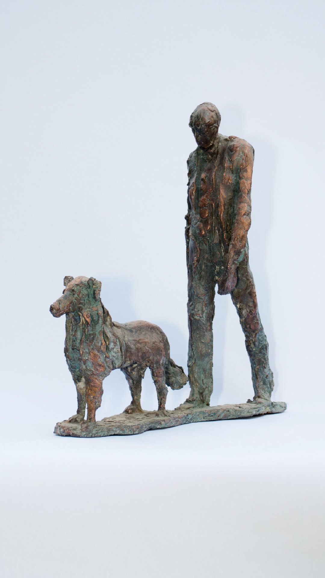 man and dog